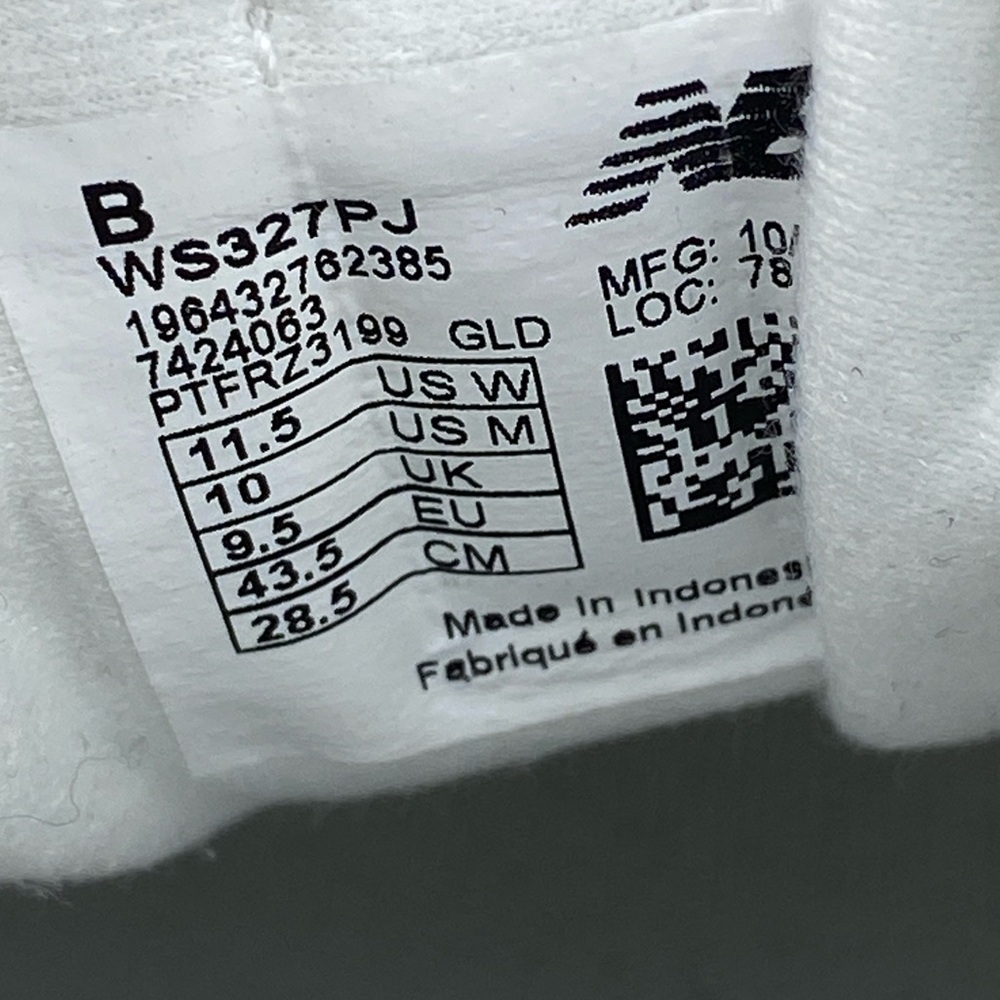 New Balance 327 Sea Salt Leopard Print Sneakers WS327PJ Women’s Shoe Size 11.5 - Picture 12 of 12